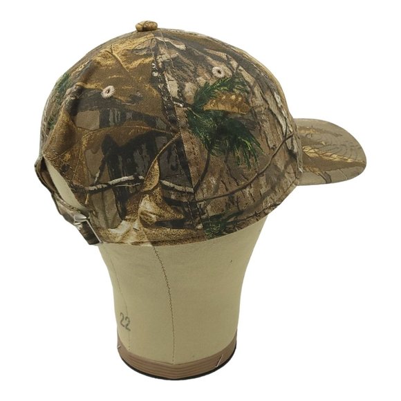 Rams Patch Logo Camo Truck Strap Cap Trucker Baseball Hat Cotton The Game - Picture 11 of 12